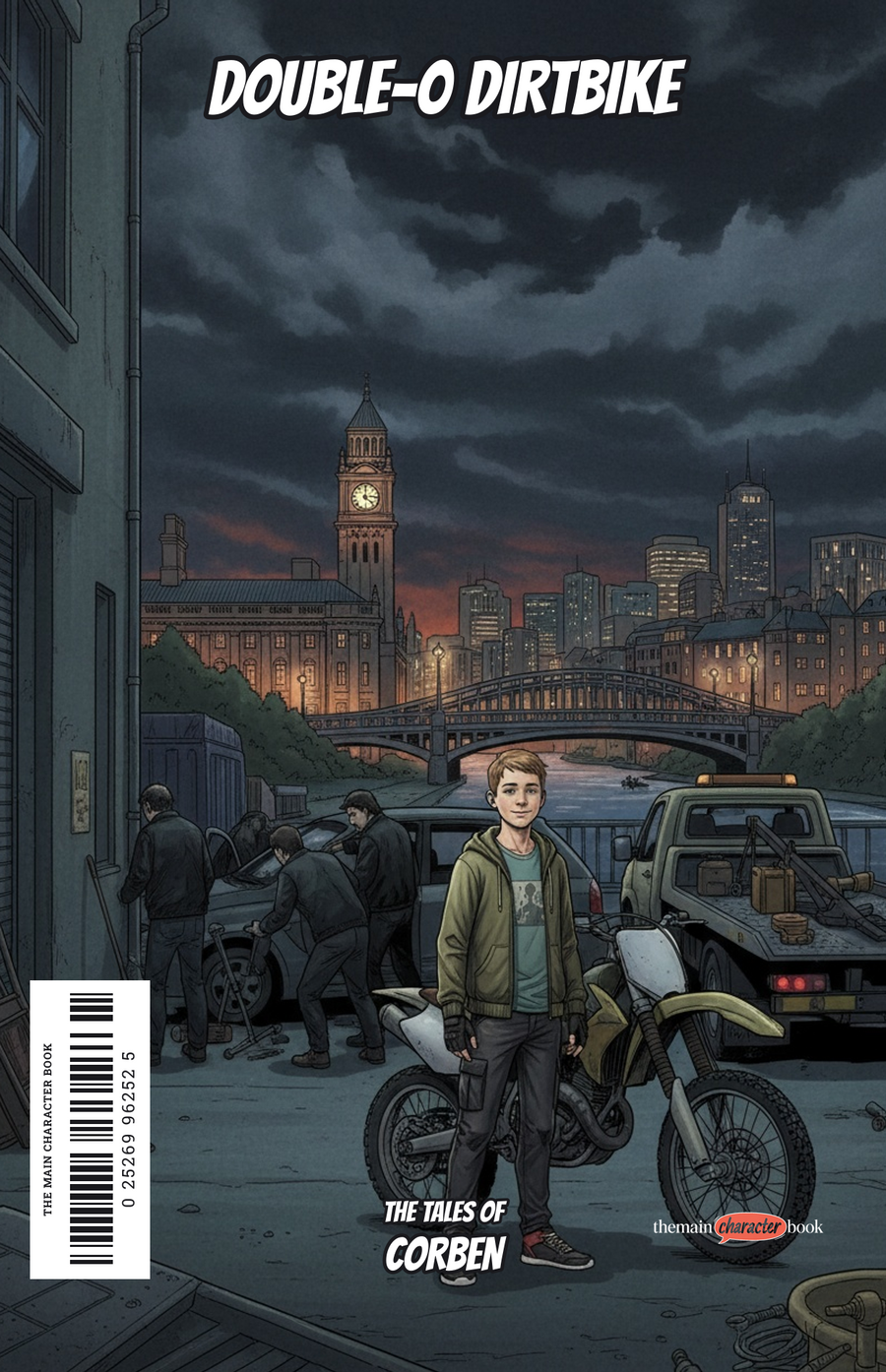 Double-0 Dirtbike — personalised front cover