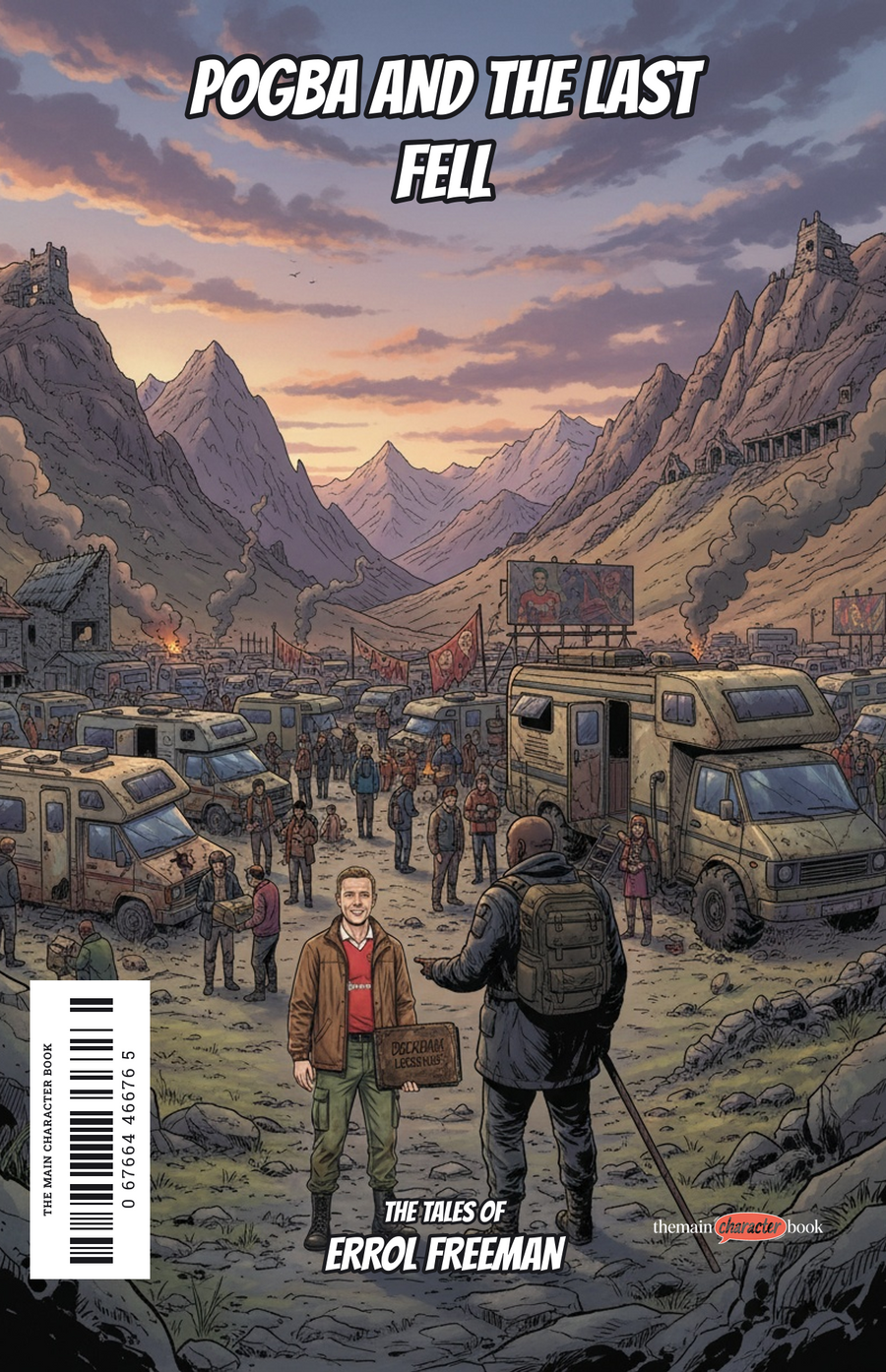 Pogba and the Last Fell — personalised front cover