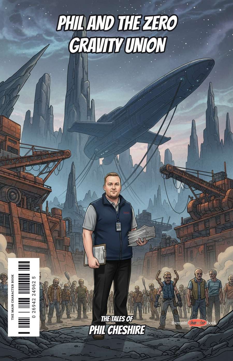 Phil and the Zero Gravity Union — personalised front cover