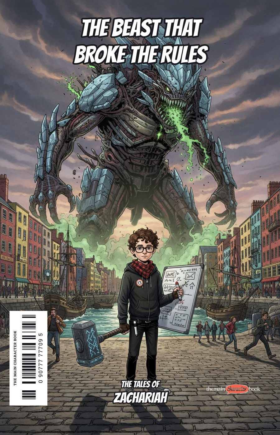 The Beast That Broke the Rules — personalised front cover
