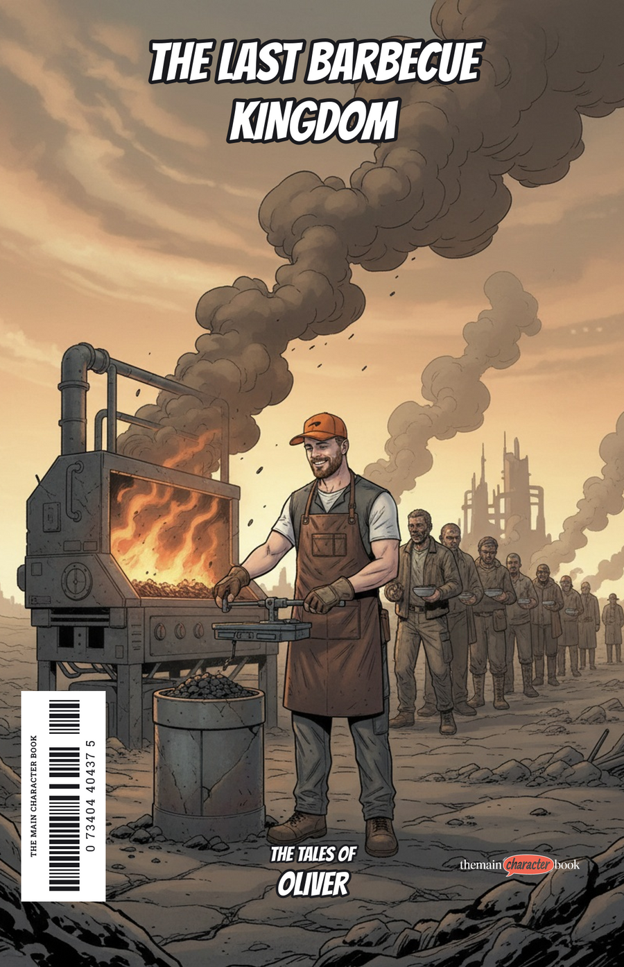 The Last Barbecue Kingdom — personalised front cover
