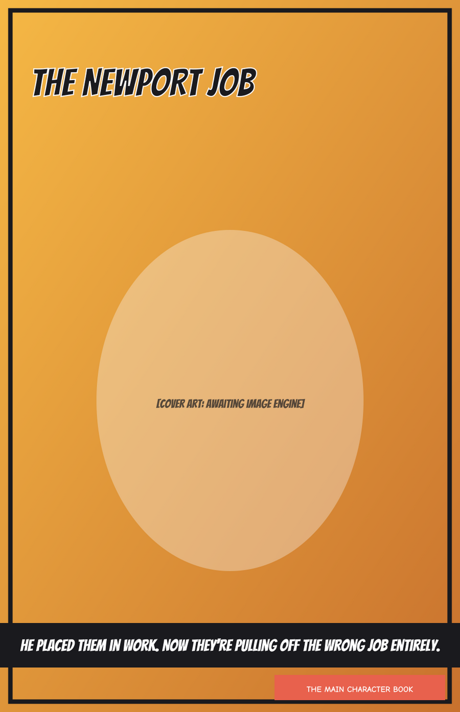 The Newport Job — personalised front cover