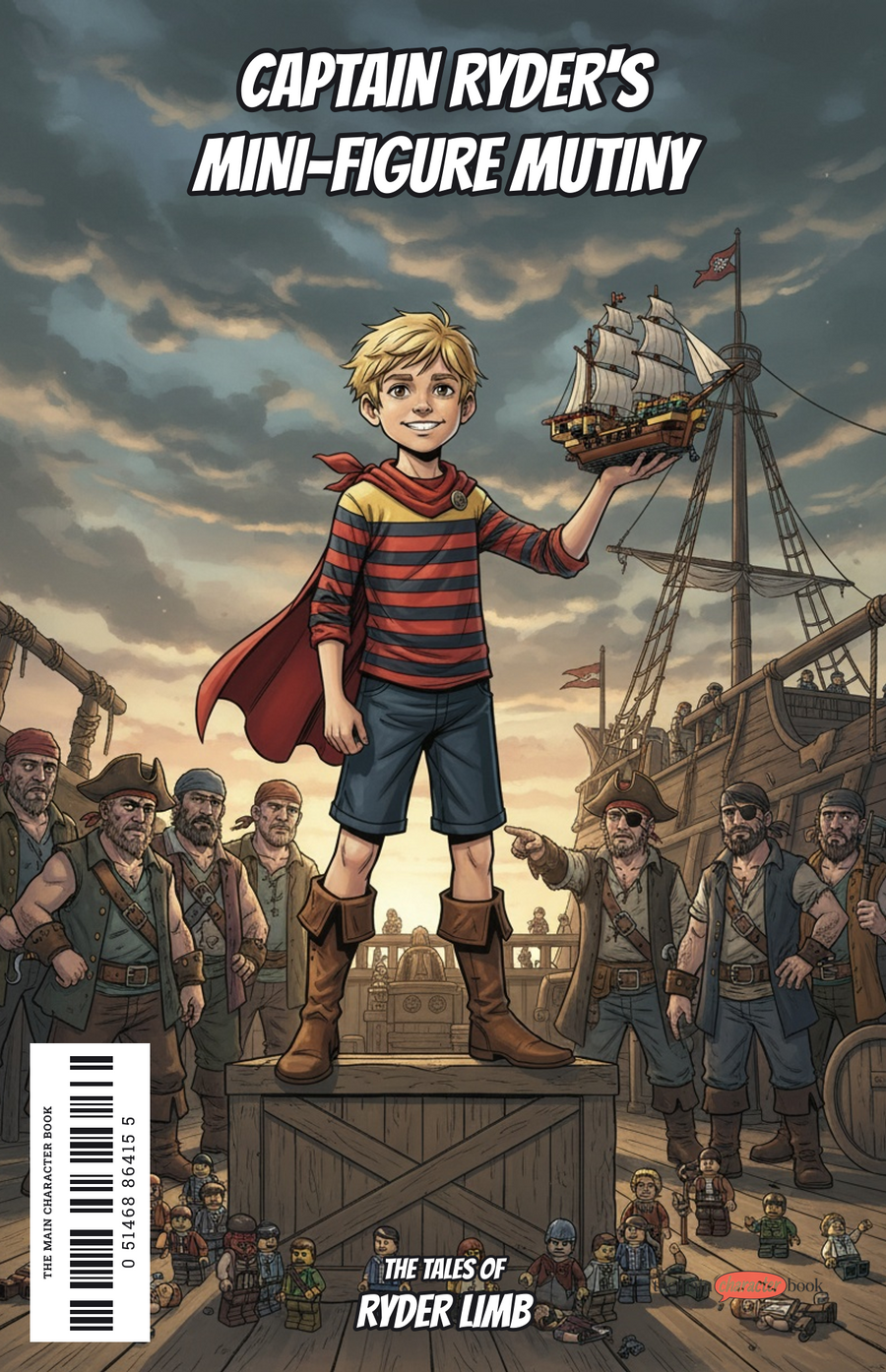 Captain Ryder's Mini-Figure Mutiny — personalised front cover