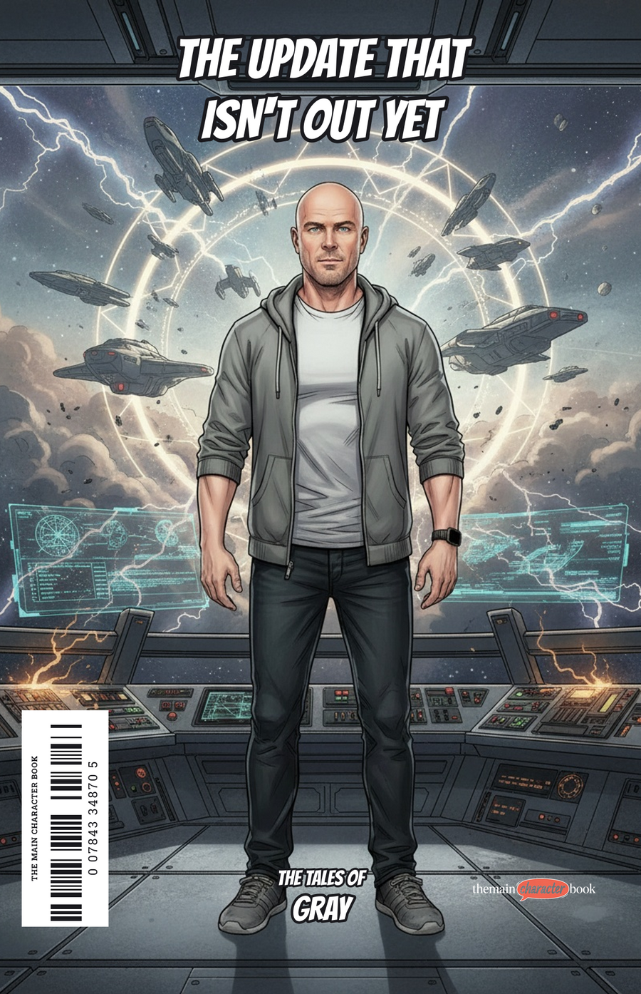 The Update That Isn't Out Yet — personalised front cover