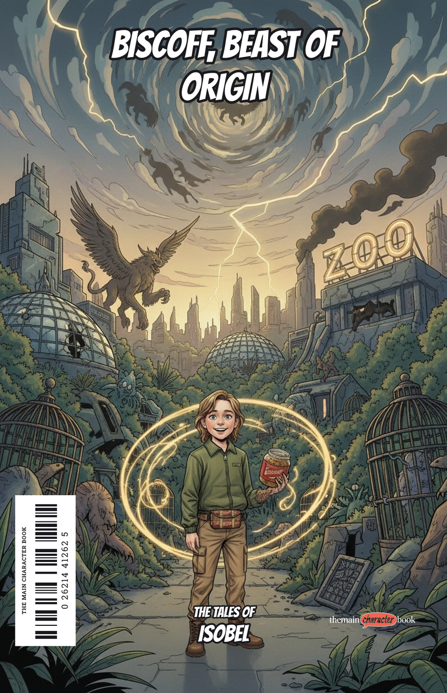 Biscoff, Beast of Origin — personalised front cover