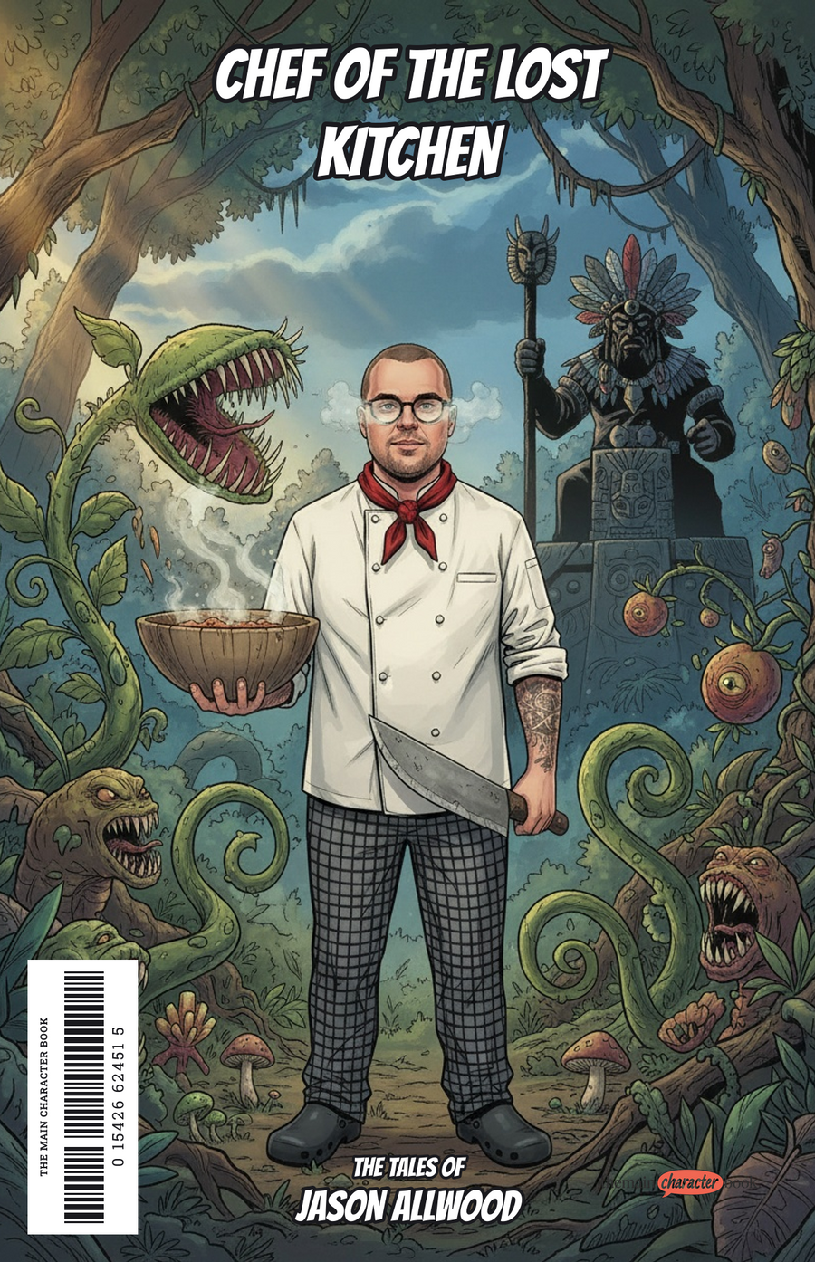 Chef of the Lost Kitchen — personalised front cover