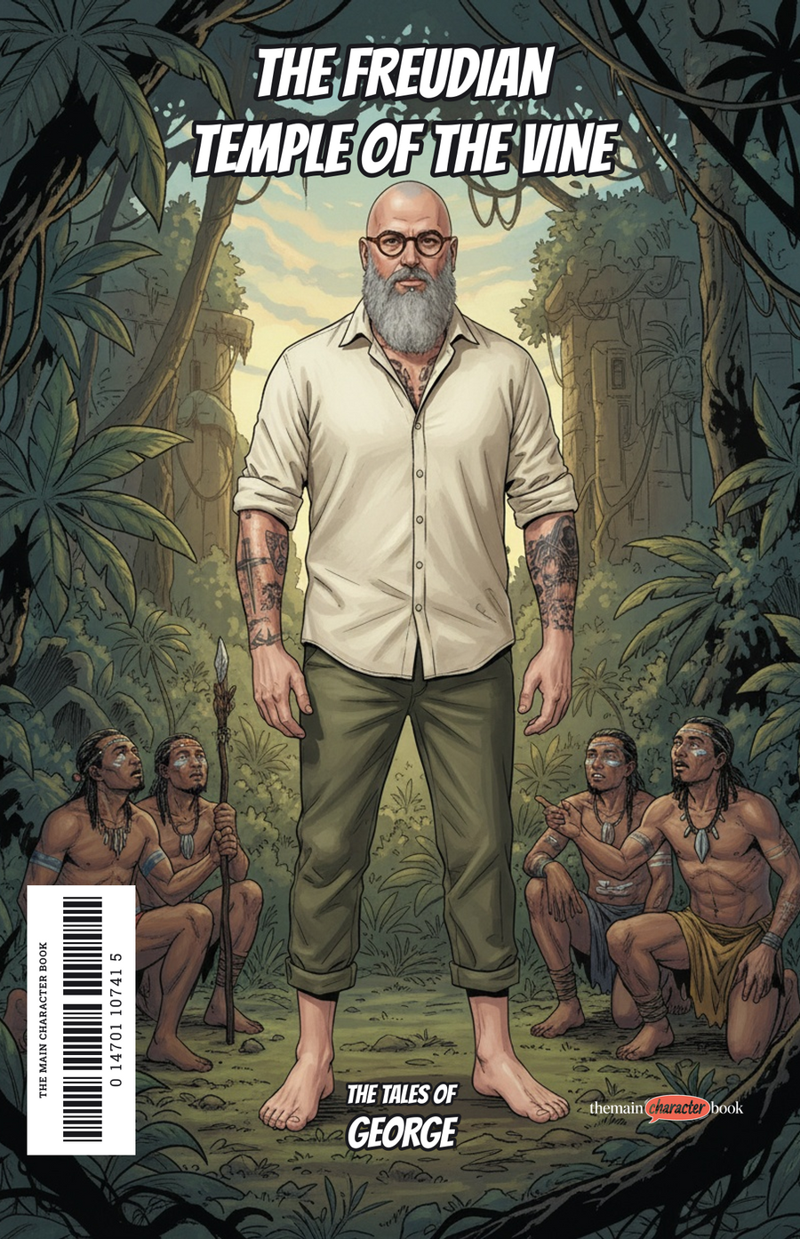 The Freudian Temple of the Vine — personalised front cover