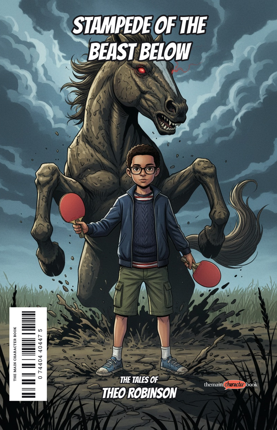 Stampede of the Beast Below — personalised front cover