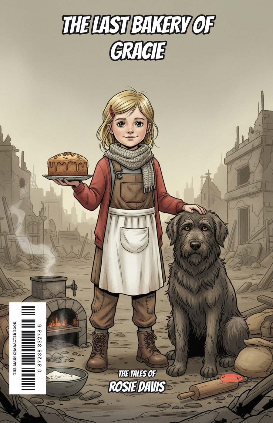 The Last Bakery of Gracie — personalised front cover