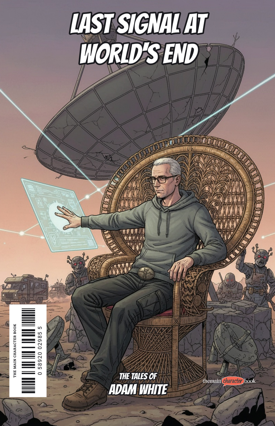Last Signal at World's End — personalised front cover