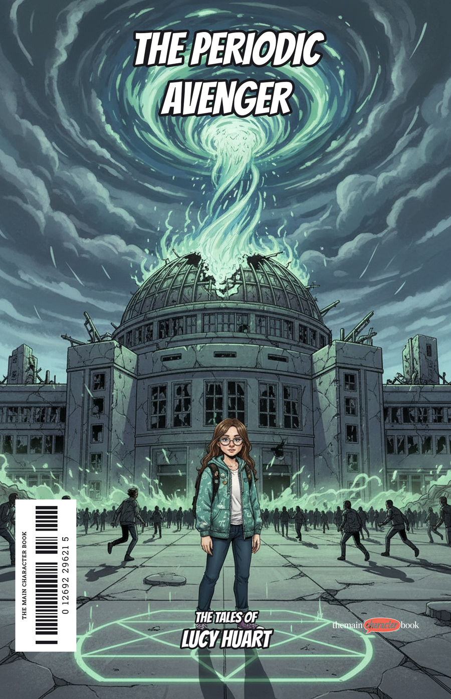 The Periodic Avenger — personalised front cover