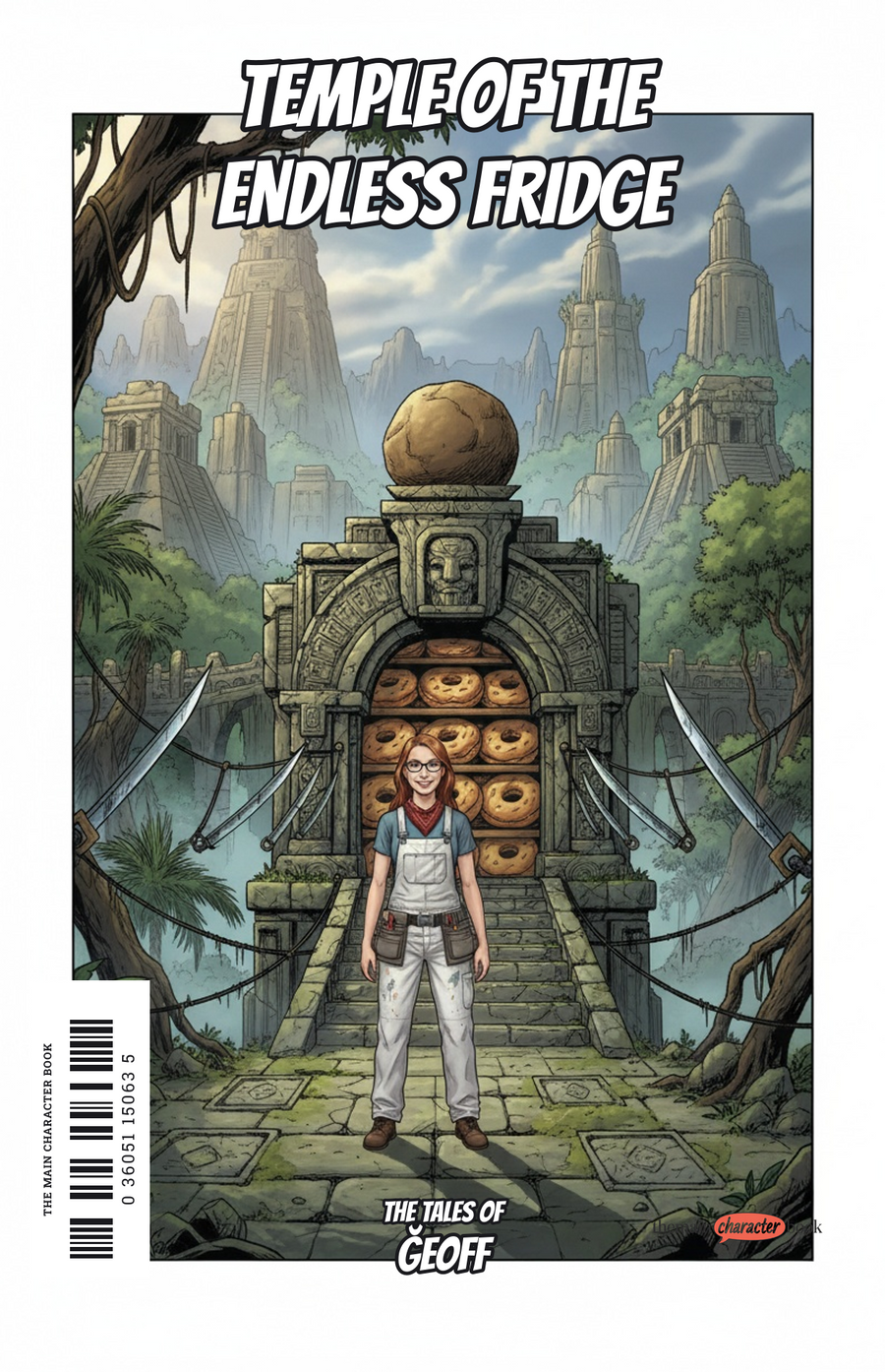 Temple of the Endless Fridge — personalised front cover