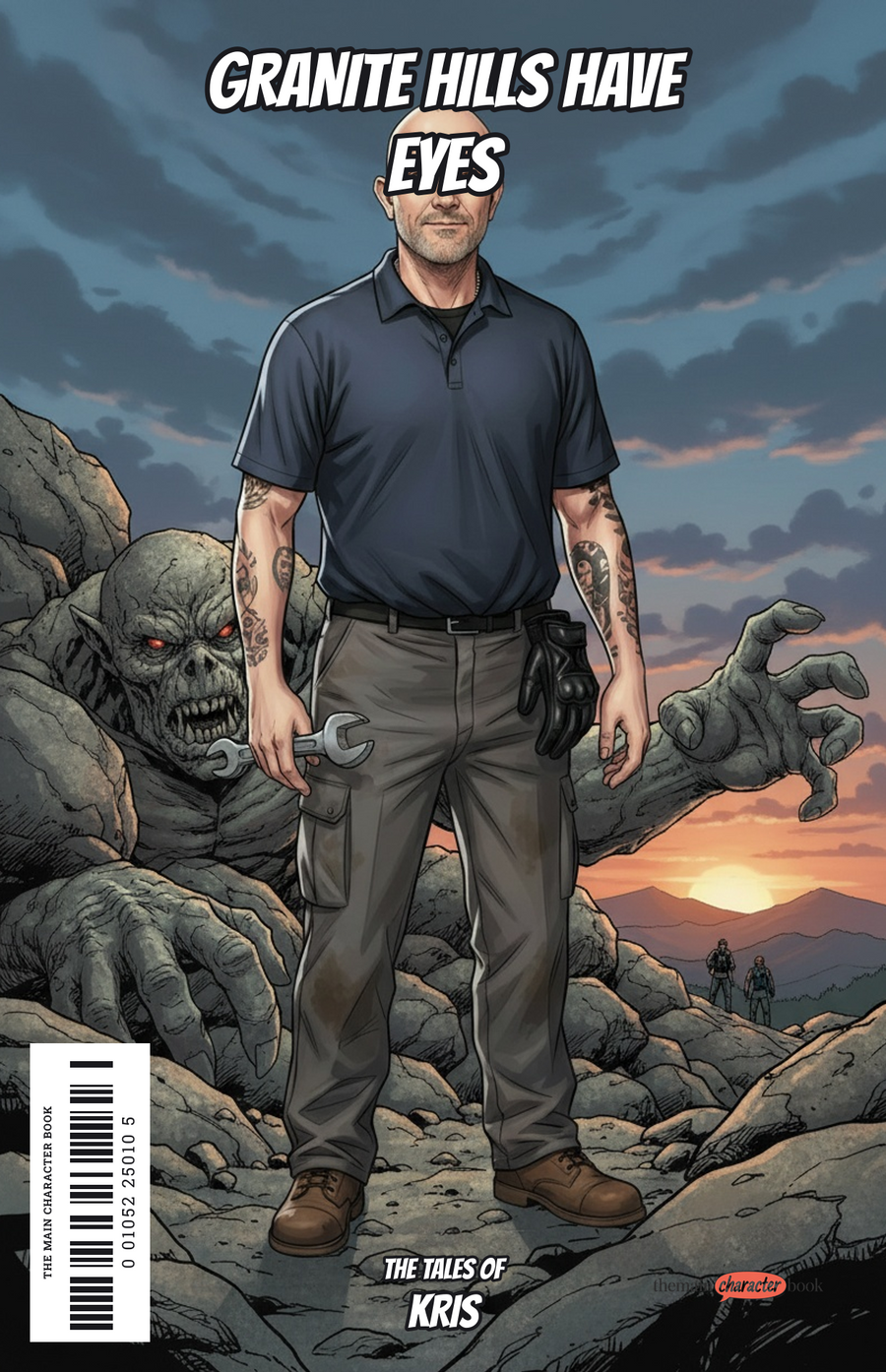 Granite Hills Have Eyes — personalised front cover
