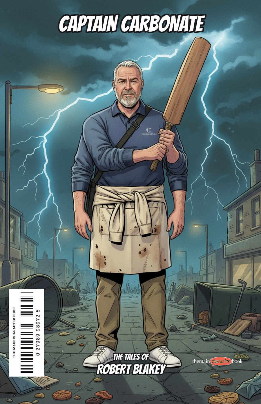 Captain Carbonate — personalised front cover