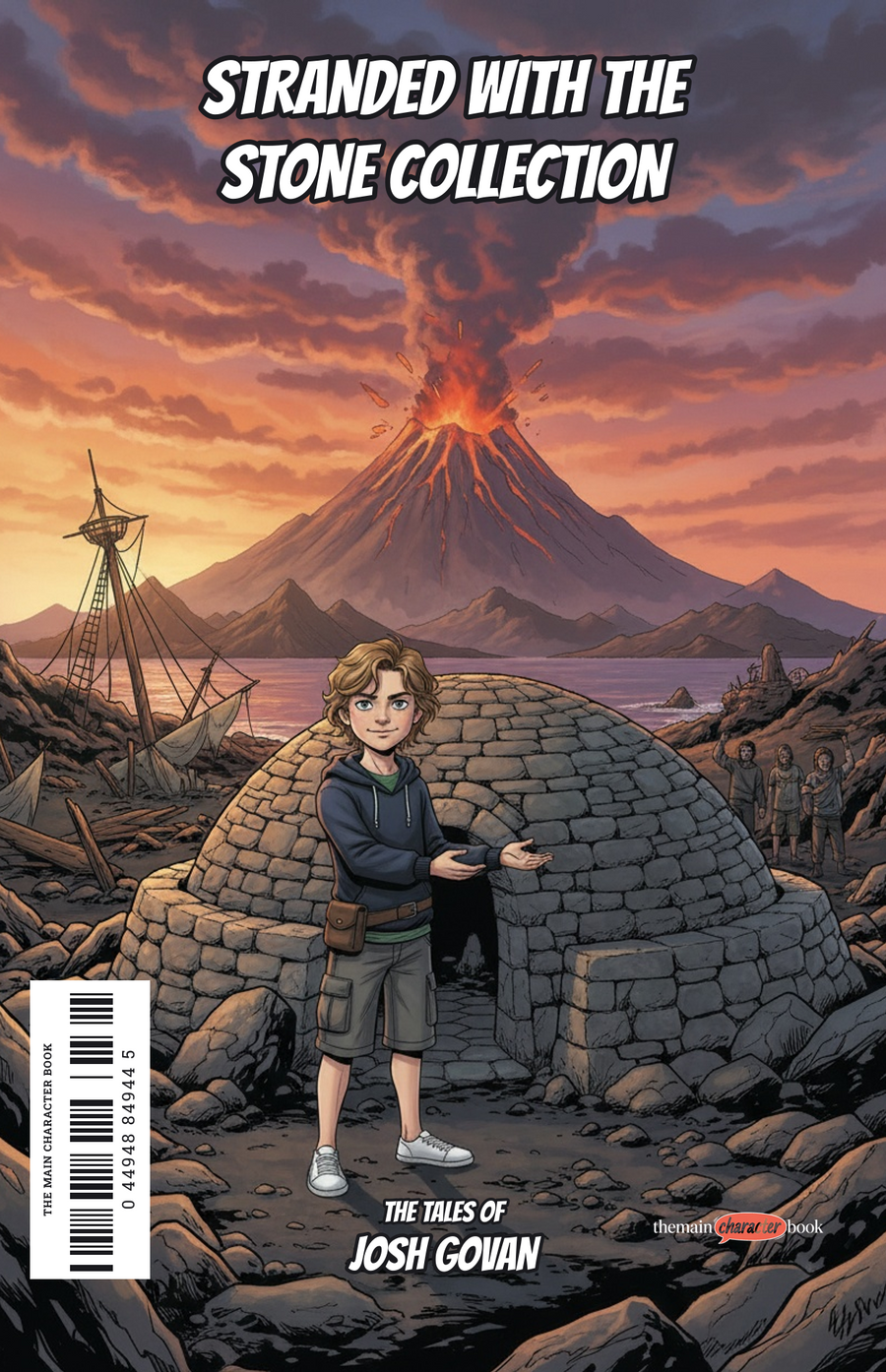 Stranded with the Stone Collection — personalised front cover