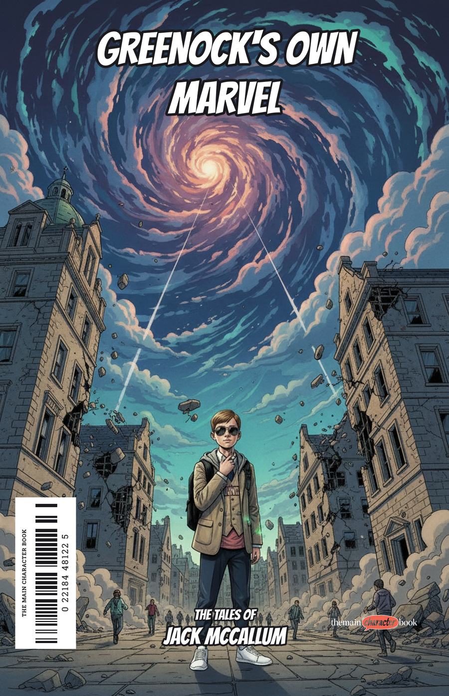 Greenock's Own Marvel — personalised front cover