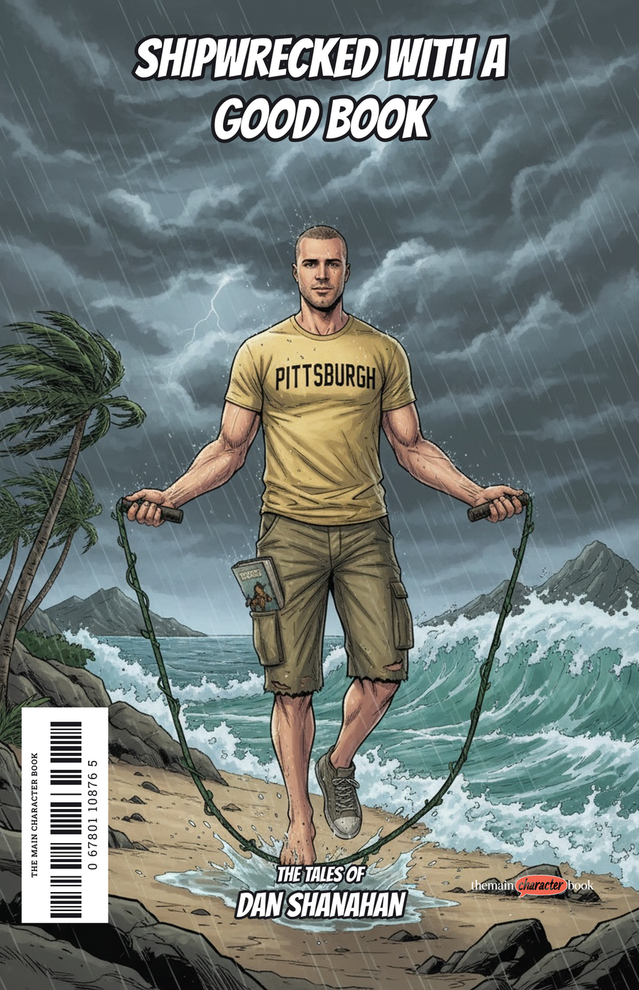 Shipwrecked with a Good Book — personalised front cover