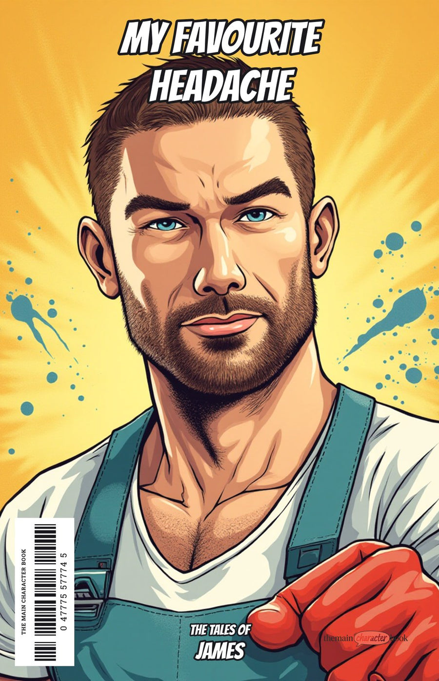 Personalised comic — deluxe edition cover