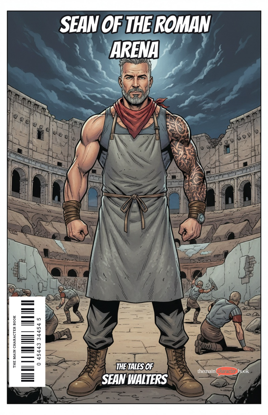 Sean of the Roman Arena — personalised front cover