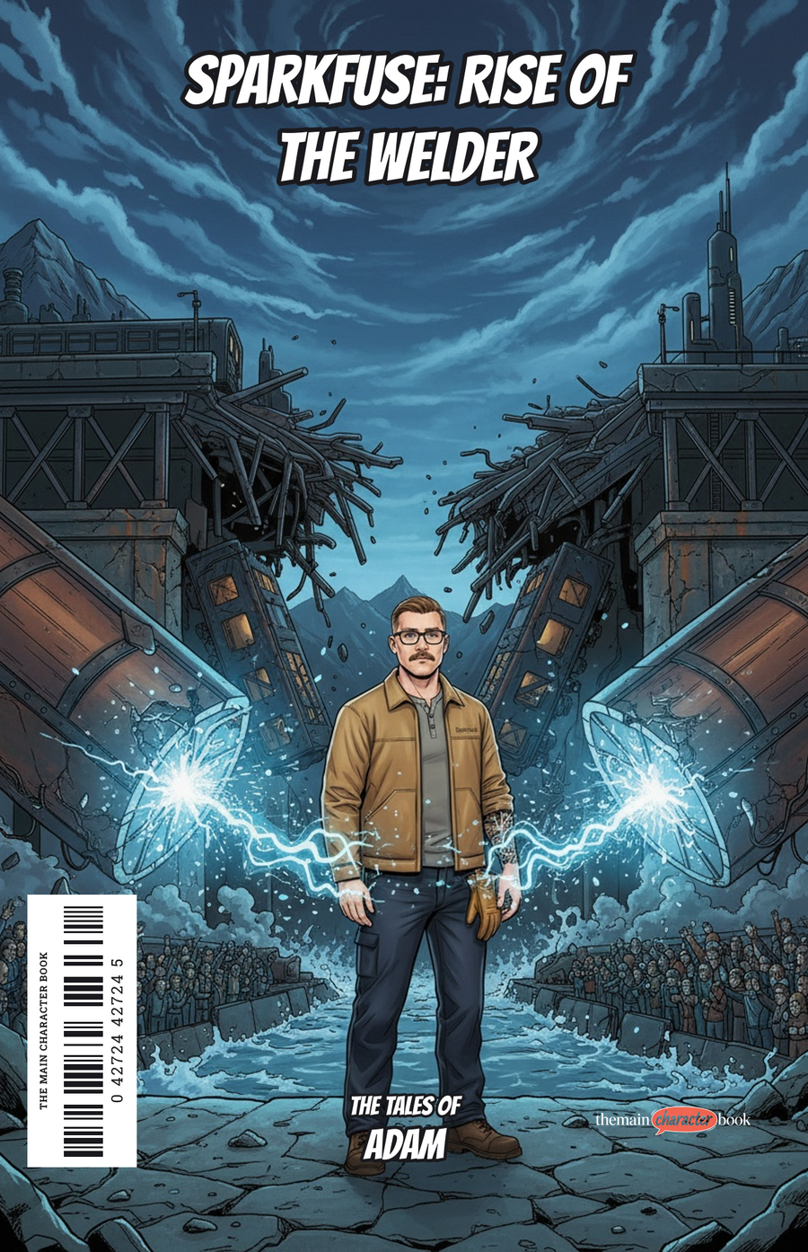 Sparkfuse: Rise of the Welder — personalised front cover