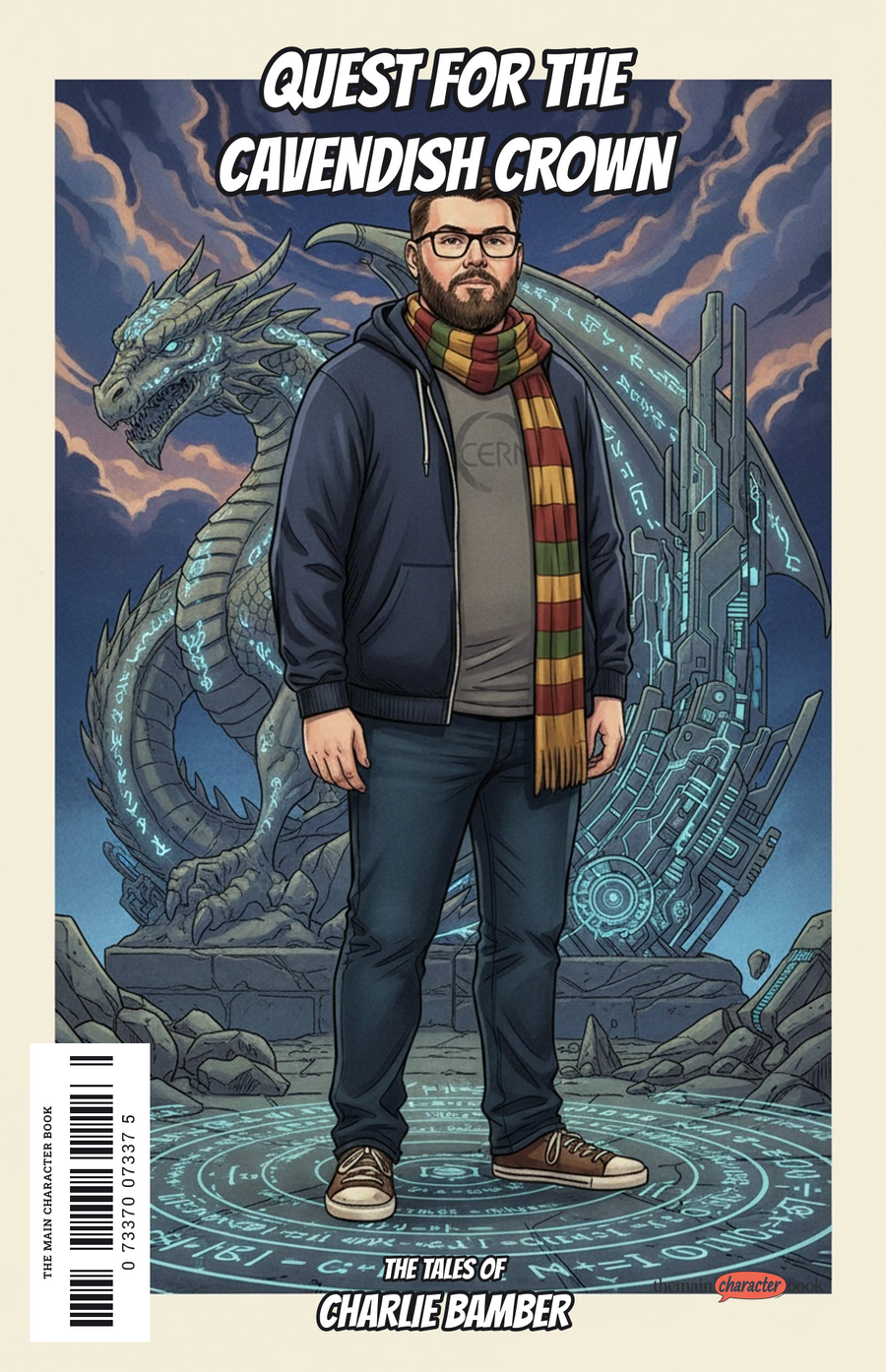 Quest for the Cavendish Crown — personalised front cover
