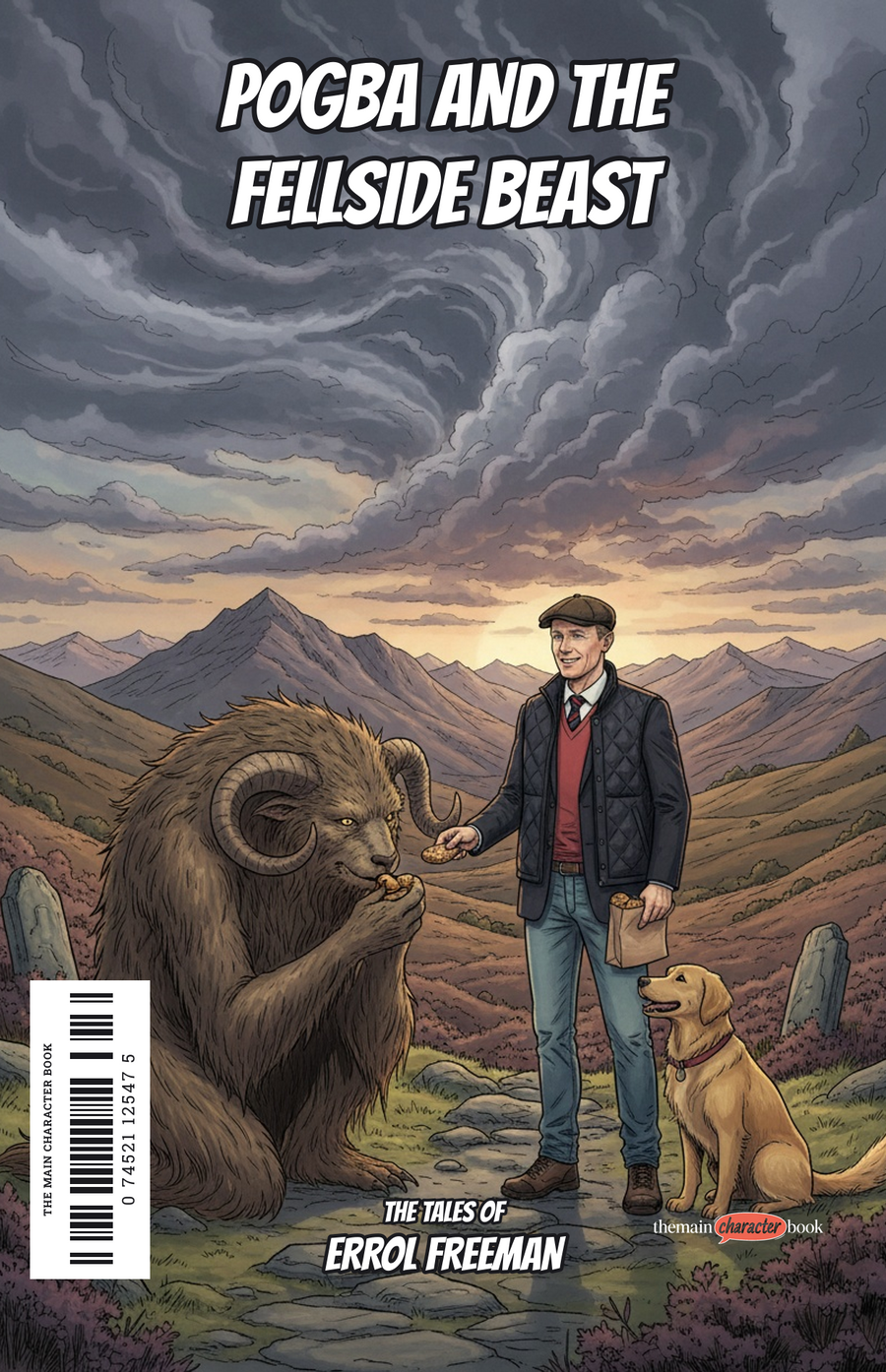 Pogba and the Fellside Beast — personalised front cover
