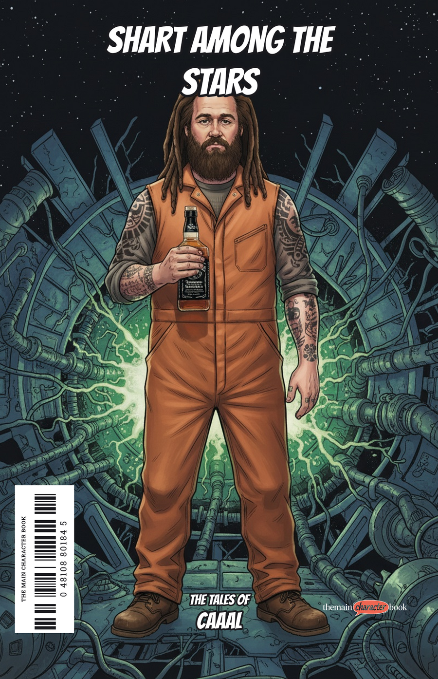Shart Among the Stars — personalised front cover