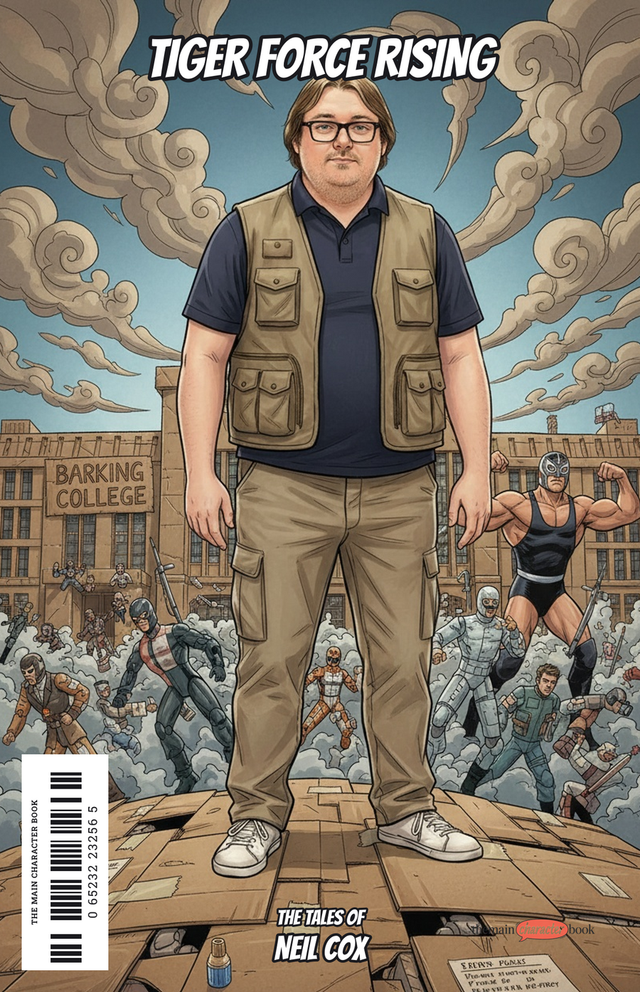 Tiger Force Rising — personalised front cover