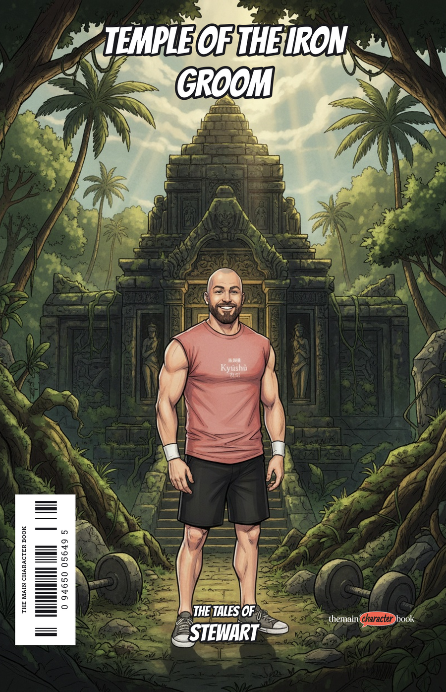 Temple of the Iron Groom — personalised front cover