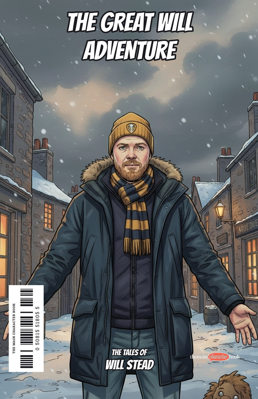 The Great Will Adventure — personalised front cover