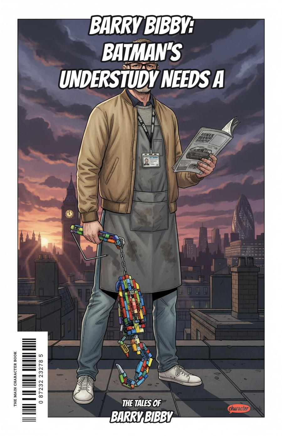 Barry Bibby: Batman's Understudy Needs a CV — personalised front cover
