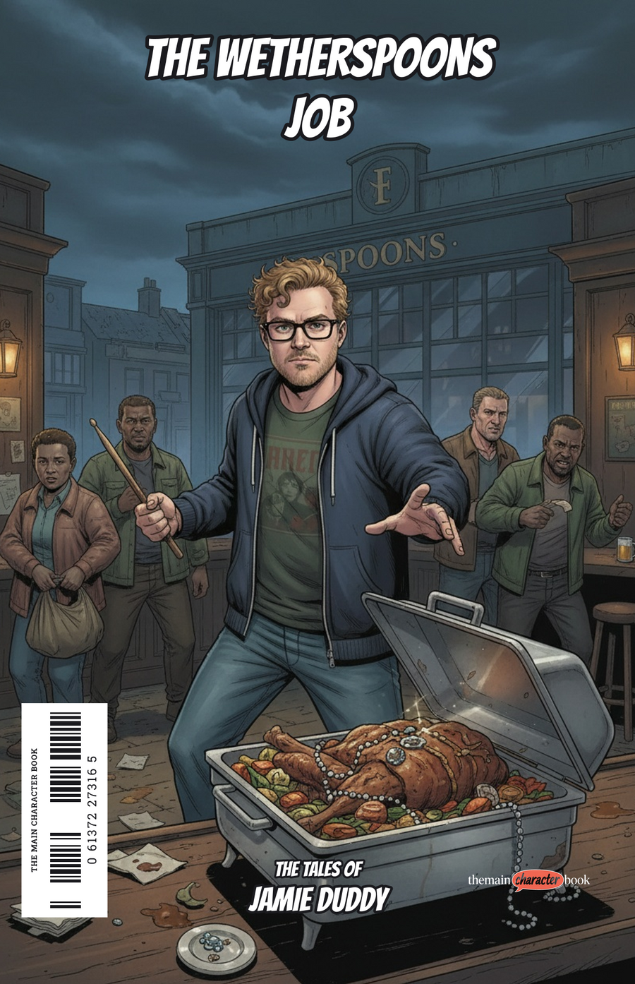 The Wetherspoons Job — personalised front cover