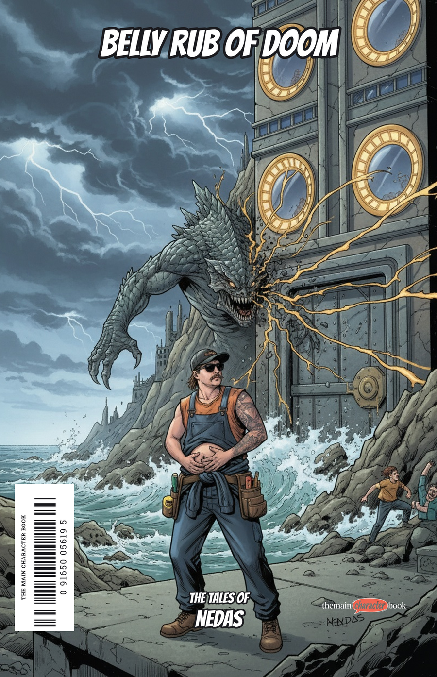 Belly Rub of Doom — personalised front cover