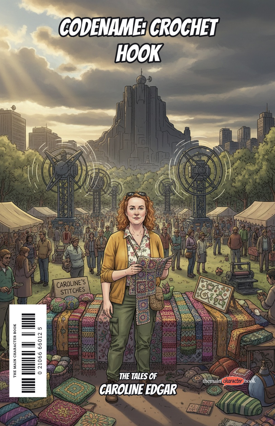 Codename: Crochet Hook — personalised front cover