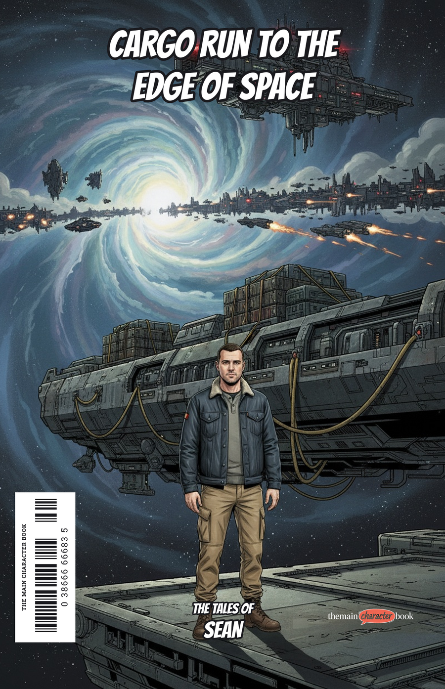 Cargo Run to the Edge of Space — personalised front cover