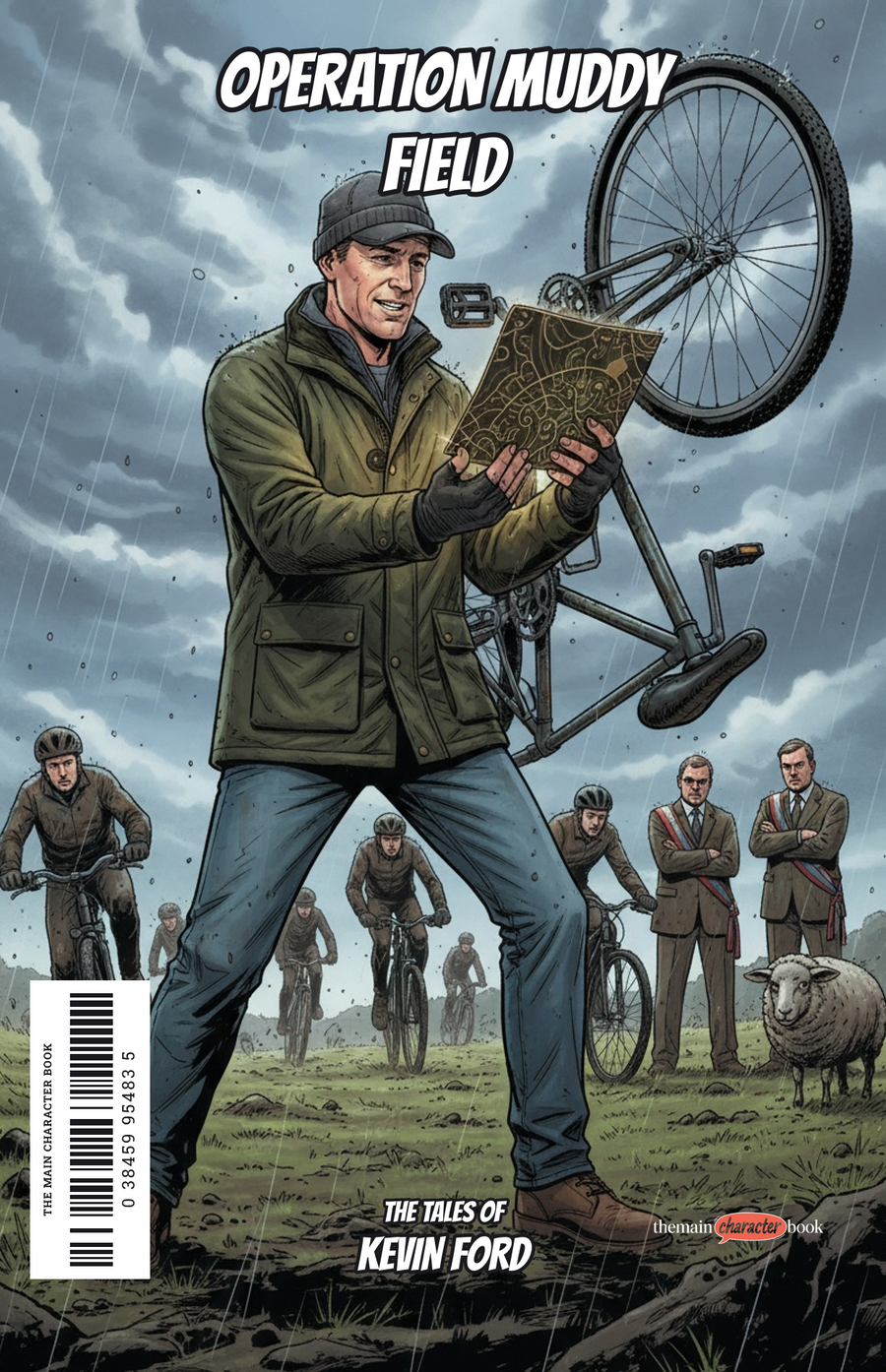 Operation Muddy Field — personalised front cover