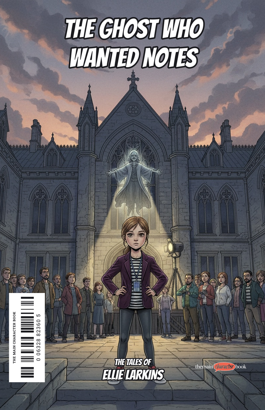 The Ghost Who Wanted Notes — personalised front cover