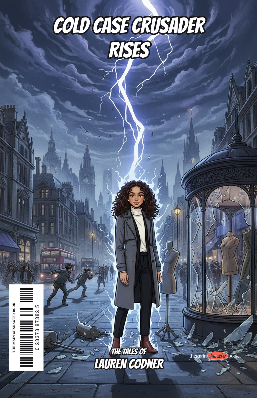 Cold Case Crusader Rises — personalised front cover