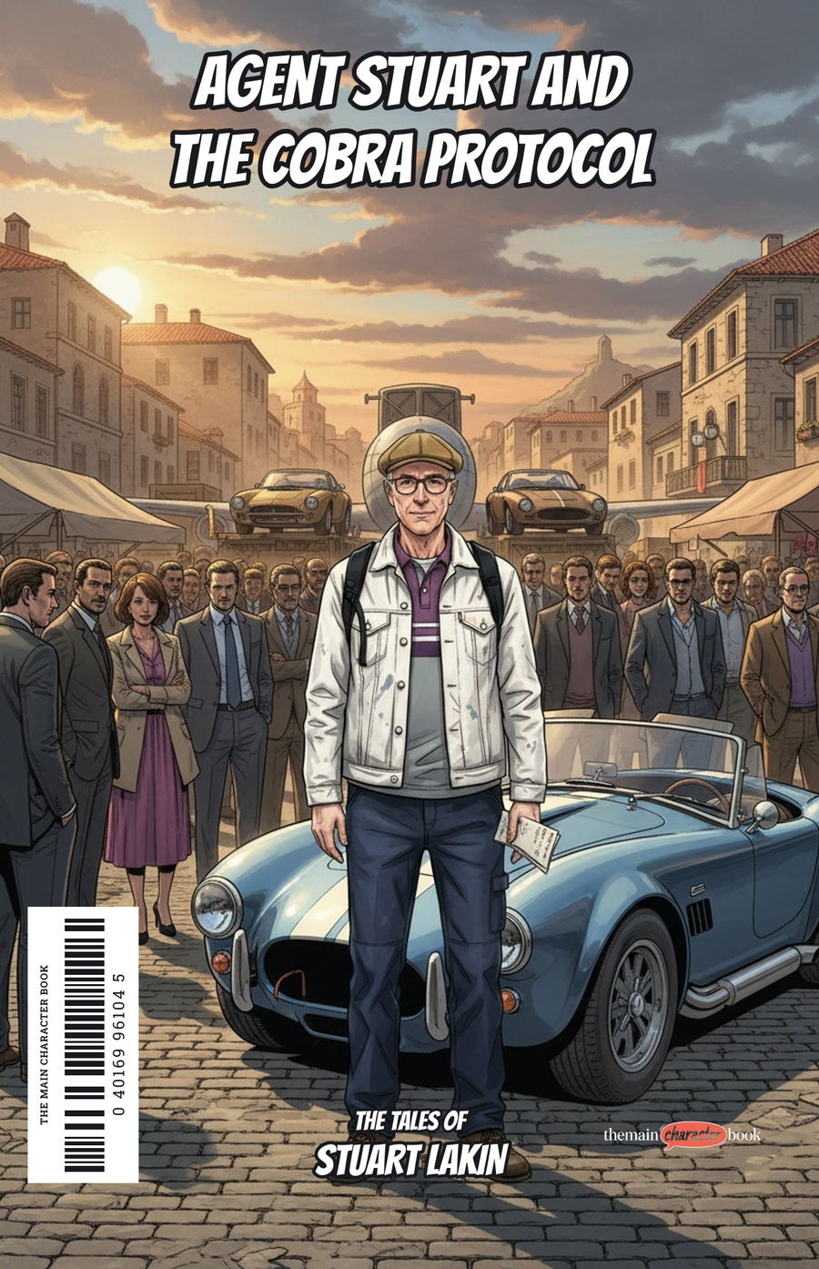 Agent Stuart and the Cobra Protocol — personalised front cover