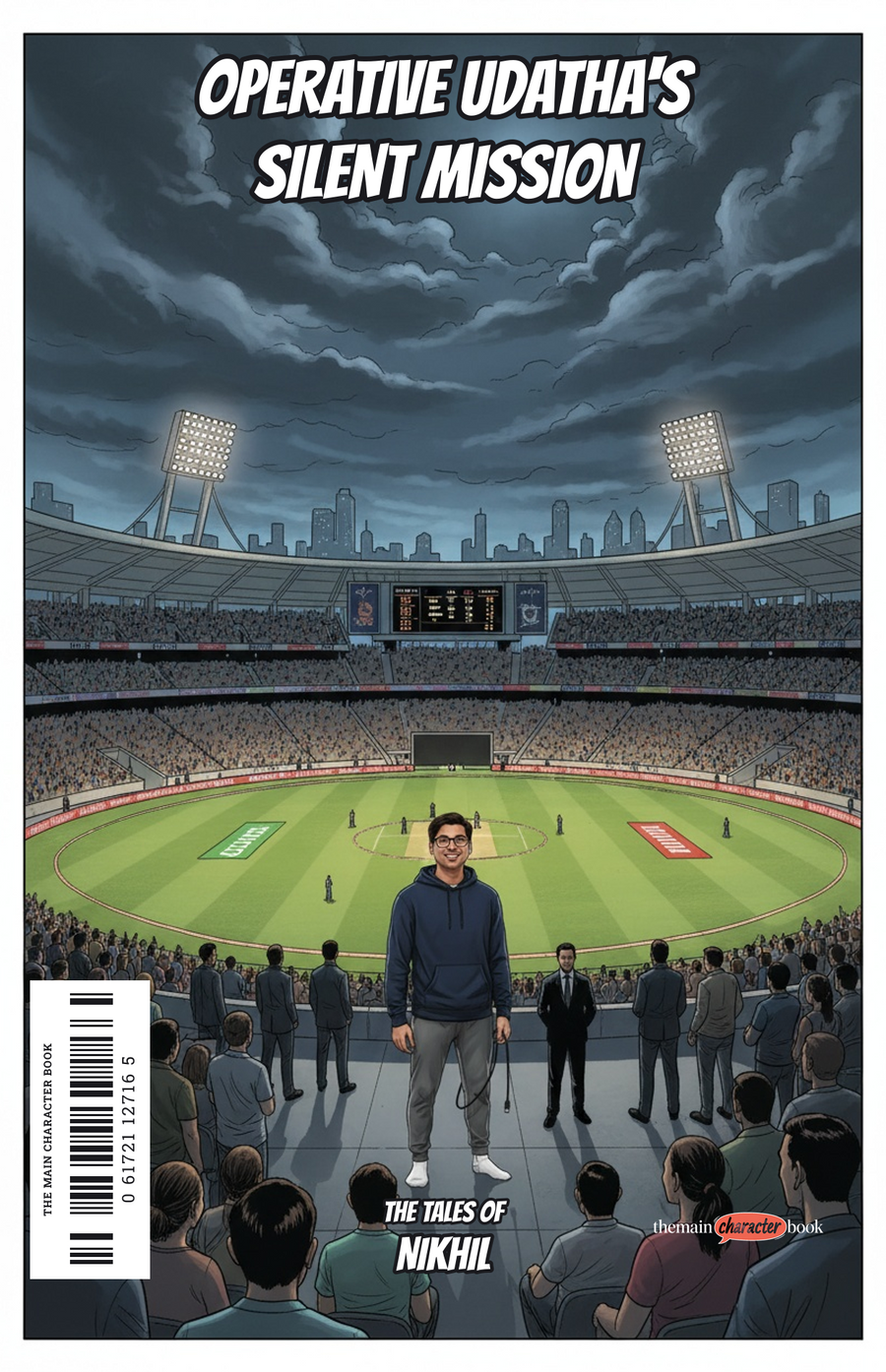 Operative Udatha's Silent Mission — personalised front cover