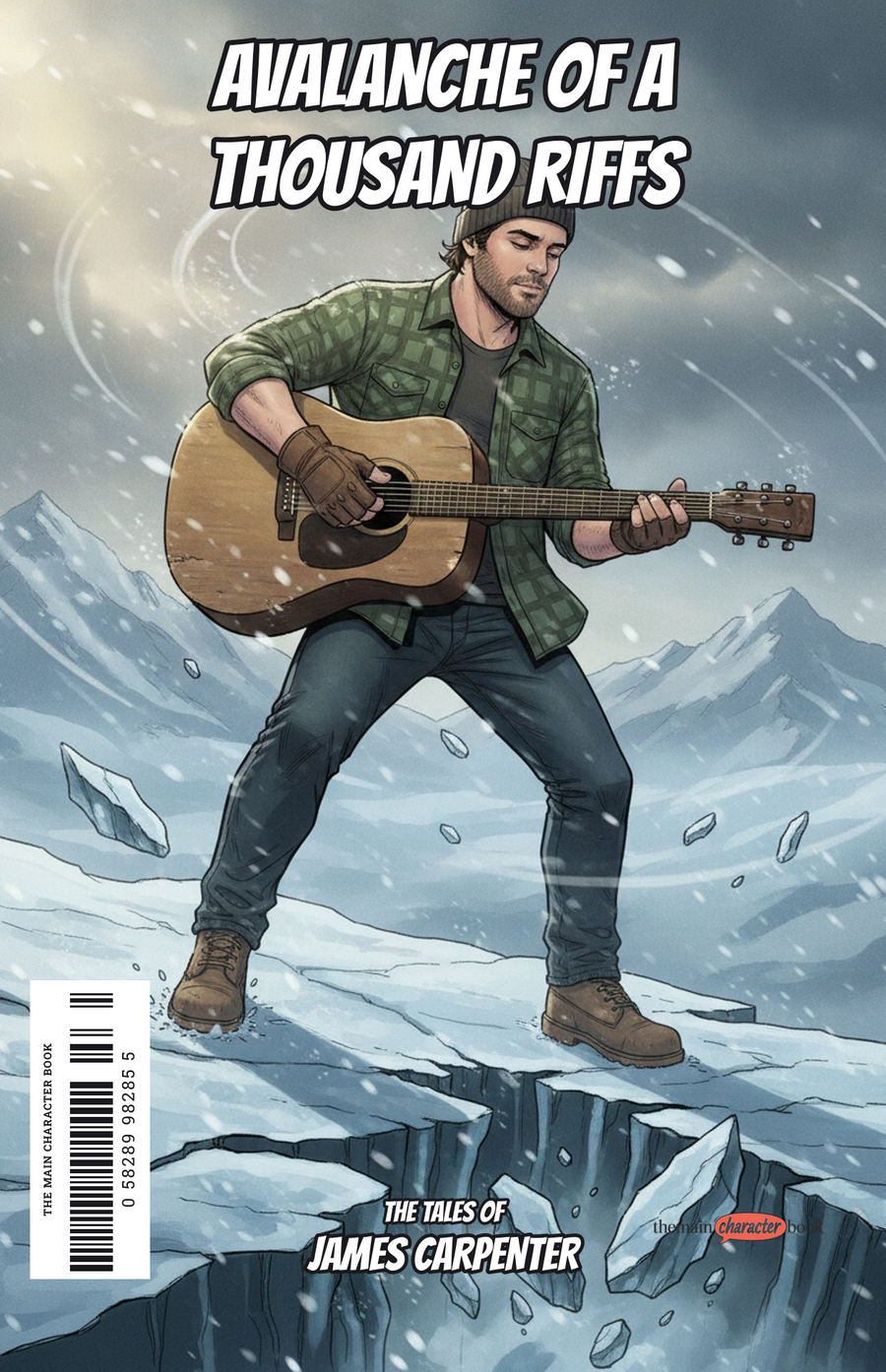 Avalanche of a Thousand Riffs — personalised front cover