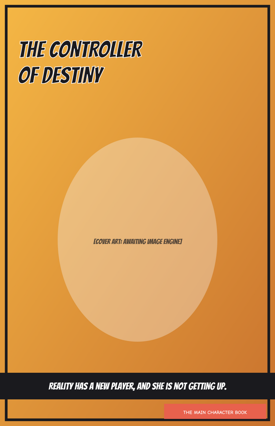 The Controller of Destiny — personalised front cover