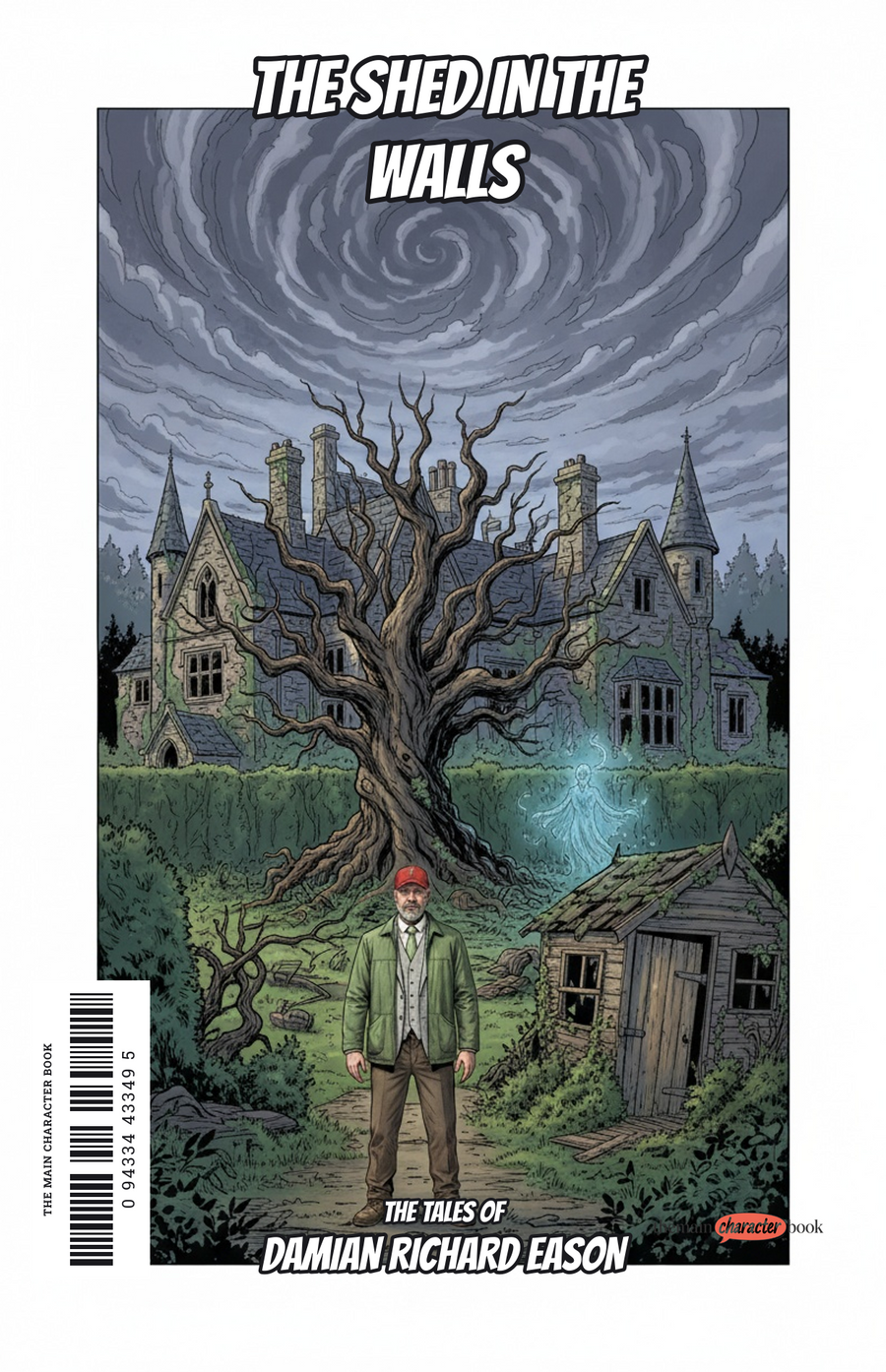 The Shed in the Walls — personalised front cover