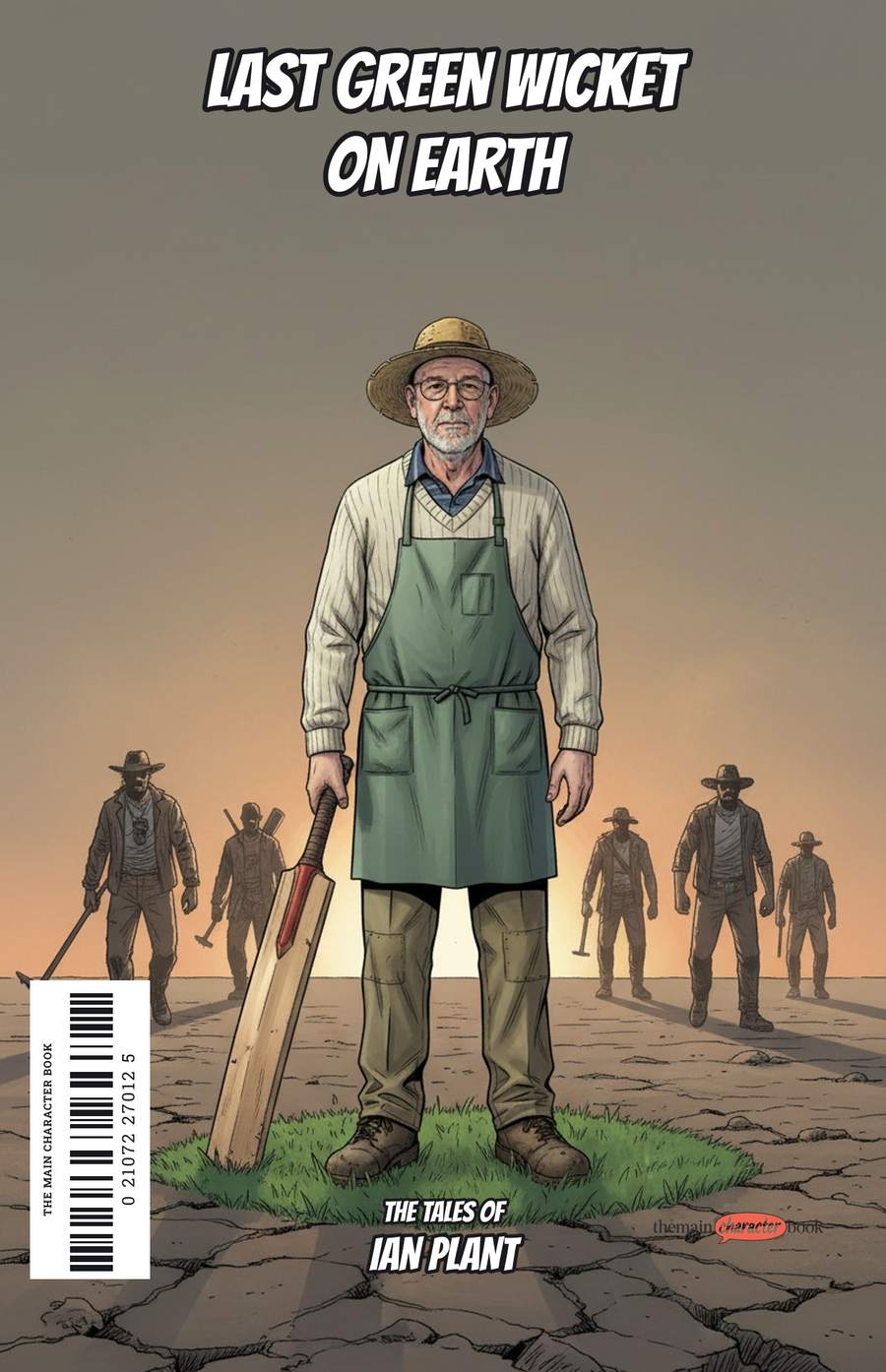 Last Green Wicket on Earth — personalised front cover