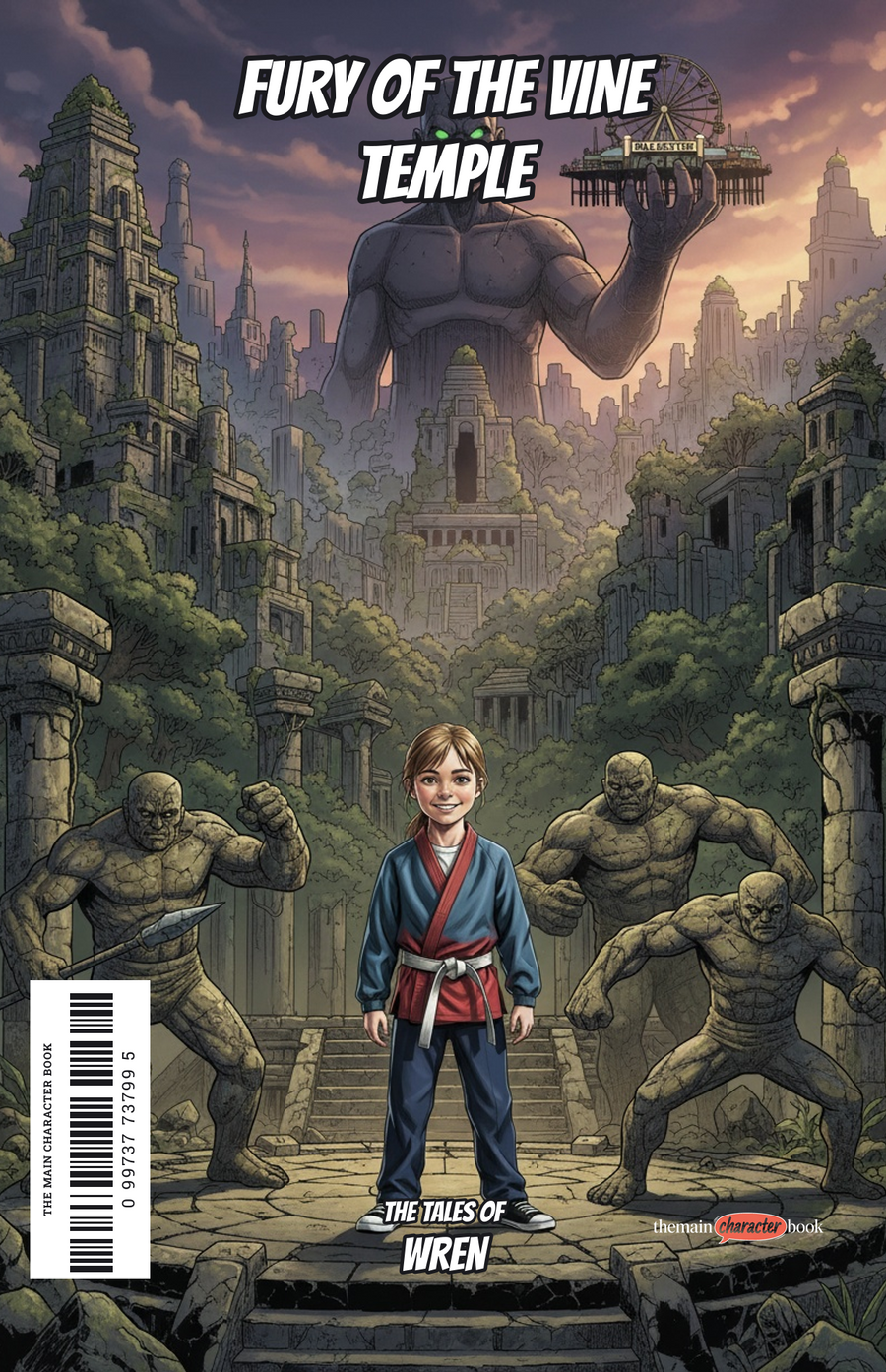 Fury of the Vine Temple — personalised front cover