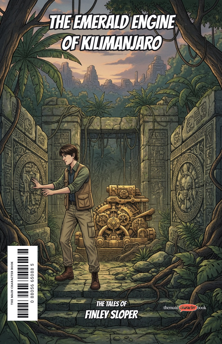 The Emerald Engine of Kilimanjaro — personalised front cover
