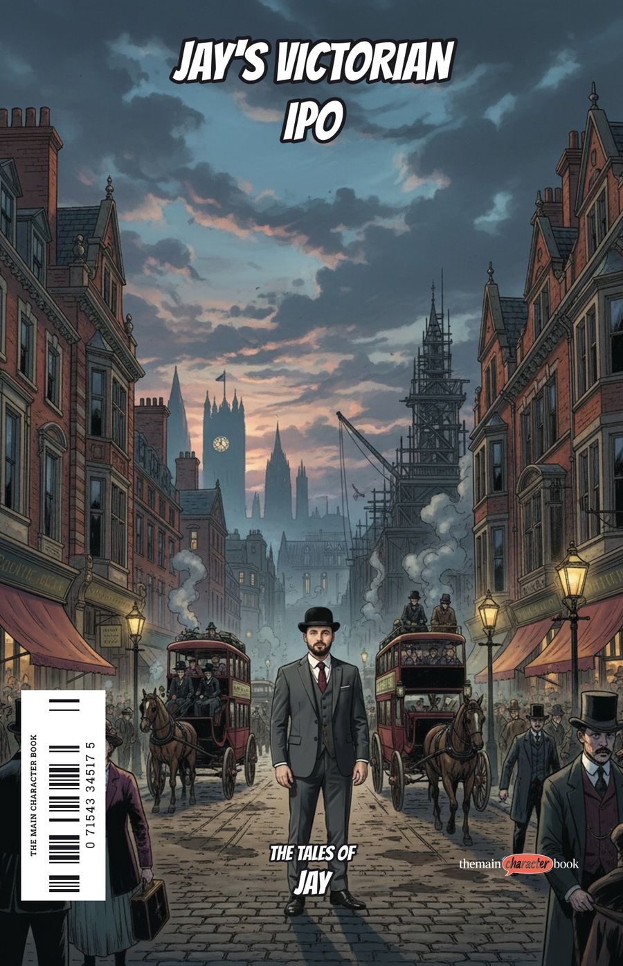 Jay's Victorian IPO — personalised front cover