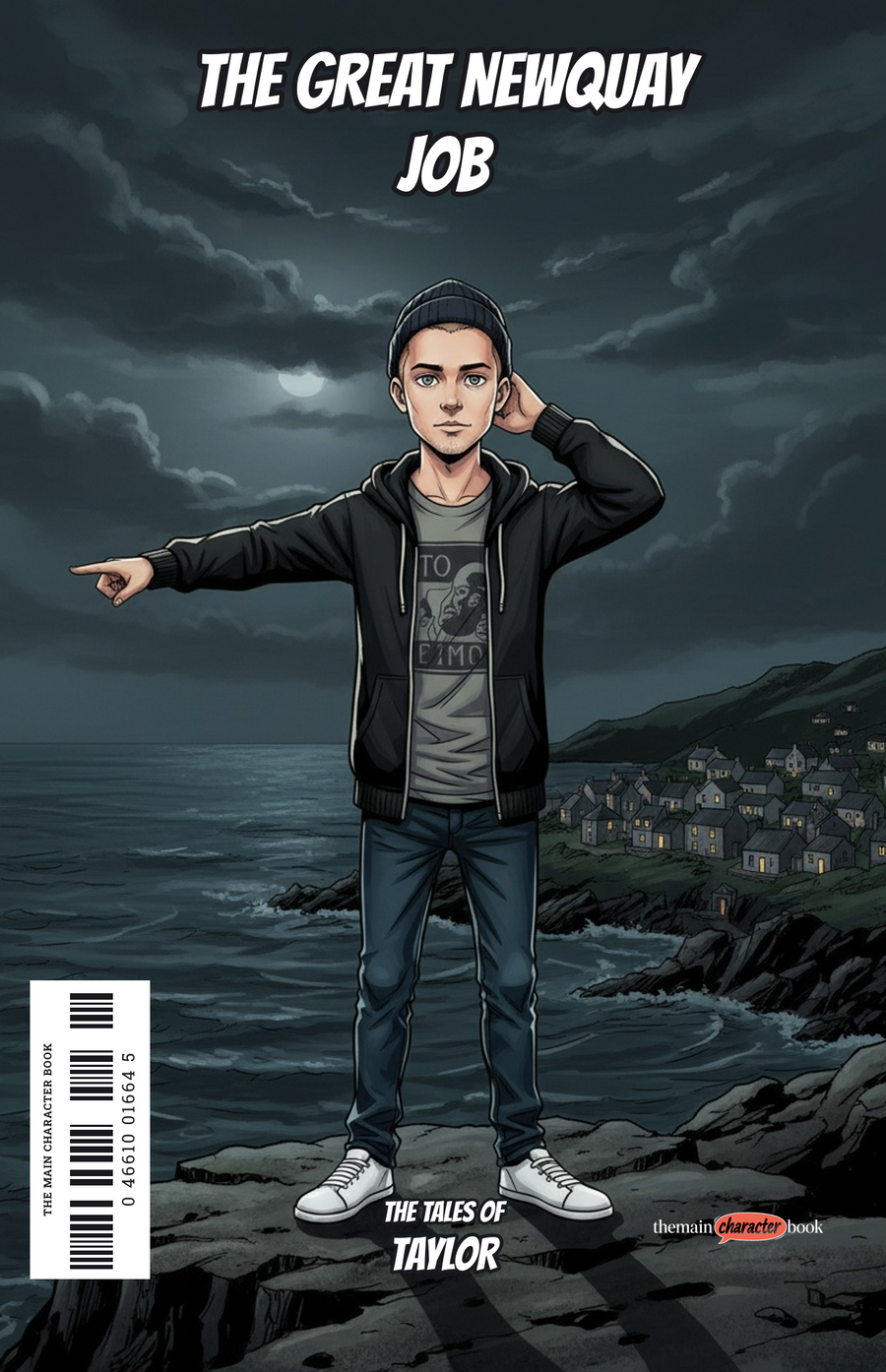 The Great Newquay Job — personalised front cover