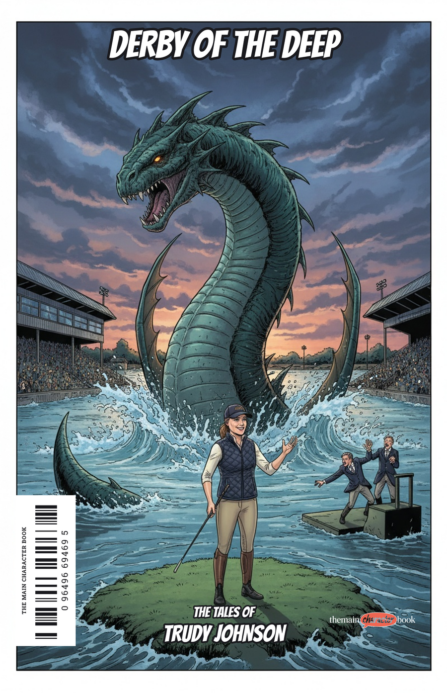 Derby of the Deep — personalised front cover