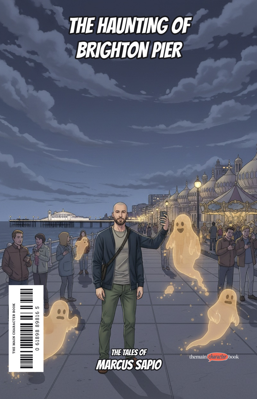 The Haunting of Brighton Pier — personalised front cover